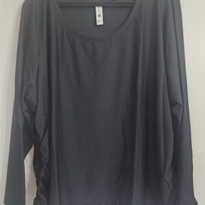 All in Motion Black Long Sleeve Top
